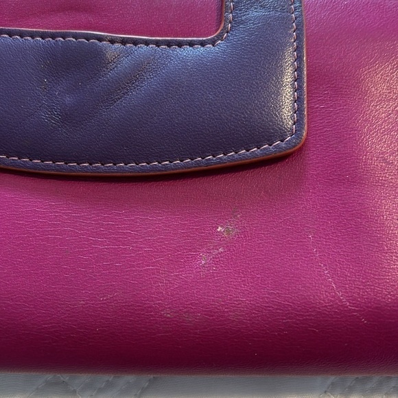 Purple Leather MyWalit Bifold - Picture 2 of 6